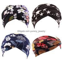 Wholesale Headbands Cross Hair Bands Women Headwraps Yummy_jewelry Variety Ms Wig Hat Take The Of Washing Sports Print Wide Band jllXkk
