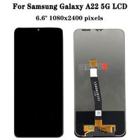 Discount samsung tools Original Panel For Samsung Galaxy A22 5G display LCD Touch Screen replacement accessories Digitizer Assembly test strictly with free tool kit