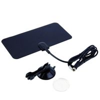 Wholesale OEM Newest Quality Digital Indoor TV Antenna HD Flat Design High Gain TVs DTV Box MHz MHz Factory directly