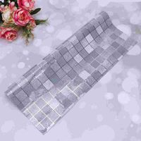 Wholesale Wall Stickers Roll Mosaic Design Tile Oil proof Self Adhesive Decorative Stylish Ornament For Home Kitchen