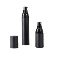 Wholesale Empty Black Frosted Plastic AS Spray Pump Bottles Airless ml ml ml Dispenser for Cosmetic Liquid Lotion