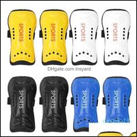 Wholesale Elbow Knee Safety Athletic As Outdoorswholesale Outdoor Soer Guards Leg Protector Tralight Soft Football Shin Pads Kids Children Protecti