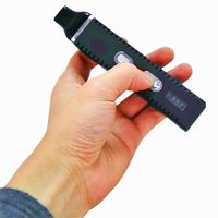 Wholesale Titan Dry Herb Vape Disposable E cigarettes with mAh Battery Temperature Wax Vaporizer Pen black color