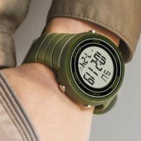 Wholesale Sports Men Watches Army Green Fashion Military Digital Watch LED Electronic Clock Gift Relogio Masculino Wristwatches