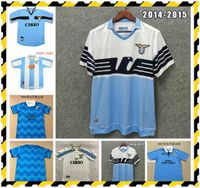 Wholesale Retro classic lazio soccer jerseys NEDVED SIMEONE SALAS GASCOIGNE home away Retro football shirt