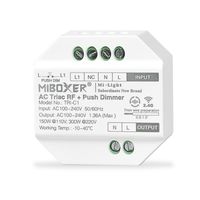 Wholesale Controllers Miboxer TRI C1 G RF Remote AC Triac Push Dimmer AC100 V For Single Color Dimmable LED Light