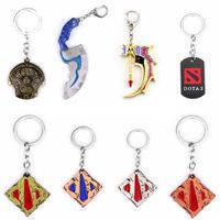 Wholesale Dota Keychain Pudge Toys Set Game Dota2 Weapons Sword Talisman Props Ornaments Car Styling Decor for Player