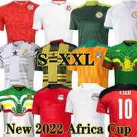 Wholesale Mali Ivory Coast Morocco Egypt soccer jersey Tunisia Cameroun Africa Cup South Africa home away Cameroon Ethiopia football shirts Ghana Senegal
