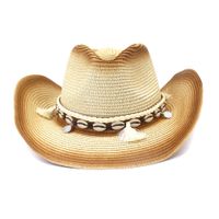 Wholesale Natural Straw Women Men Handmade Bohemia Tassel Western Cowboy Hat Lady Sombrero Hombre Beach Cowgirl Jazz Sun Hat