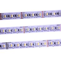 Wholesale 5 PIN LEDs leds m M RGBW RGBWW IN1 LED Strip Light RGB Warm White SMD Dual Temperature Adjustable MM PCB DC12V V