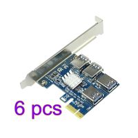 Wholesale Computer Cables Connectors PCI E To Adapter Turn PCI Express Slot x x USB Special Riser Card PCIe Converter For Windows XP