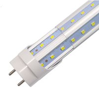 Wholesale 4ft M W LED Tube T8 Foot Lights Feet Fluorescent Light Shop Warehouse Lamp Clear Cover