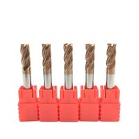 Wholesale Professional Drill Bits mm Flute Carbide Endmills CNC Milling Cutter Slotting Profiling Face Mill Spiral