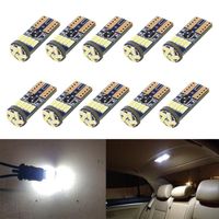 Wholesale Interior External Lights Universal Car White LED T10 W5W Interior Map Dome Trunk License Plate Light Bulbs