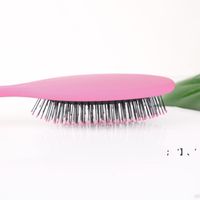 Wholesale Household Sundries Big Board Combs Both Dry Wet Hair Comb Gasbag Brushes Single Root Nylon Filament Ellipse Handy Compact HWD12646