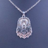 Wholesale Pendant Necklaces Tibetan Mastiff Dog Animal Necklace Gold Silver Plated Jewelry For Women Male Female Girls Ladies Punk Cute N184