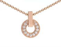 Wholesale High quality luxury diamond necklace pendant starry sky disc filled with diamonds original gift box packaging