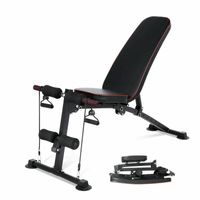 Wholesale Gym Adjustable Weight Bench Foldable Incline Decline Full Body Workout Chair