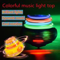 Wholesale Spinner Fidget Toy Prime Top Toys Children s Latest Outdoor Boy Luminous Rotating Colorful Music Flash Gyro
