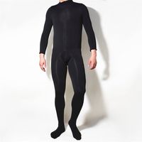 Wholesale Metelam Mens Full Body Suit with Mirco Velvet Inside Super Keep Warm Convex Pouch Penis Sheath Style for Winter
