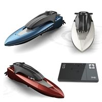 Wholesale high quality G wireless mini remote control speedboat with light charging boat children s electric simulation model toy