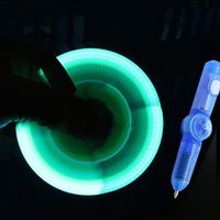 Wholesale 2021 toy Pop Fidget Light spinning pen fingertip gyro creative students decompression toys Back to school party favor