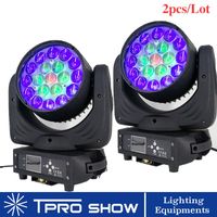 Wholesale Effects x15W RGBW Moving Head Zoom Wash Light Equipment LED Ring Control Lighting For Professional Lights