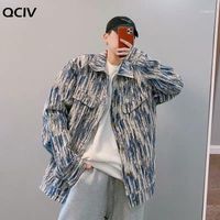 Wholesale Spring Tide Male Fried Street Sweethearts Outfit Looks Blue And White Jeans Jacket Men Women Men s Jackets