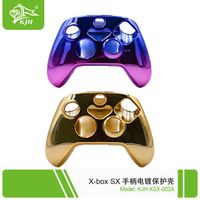 Wholesale For Xbox Series X S Controller Plating Protection Shell Hard XSX Split Bright Color Game Controllers Joysticks