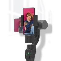 Wholesale Mobile phone smart monopods anti shake handheld VLOG PTZ Bluetooth three axis selfie stick
