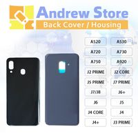 Wholesale Back Battery Cover Housing For Samsung Galaxy A520 A530 A720 A920 J2 J3 J5 J7 PRIME CORE J8 J6 J4 Rear Case Repair Parts Free DHL