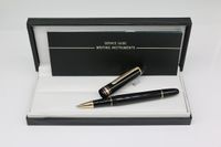 Wholesale High quality Roller pen Black body color gold silver trim Classique Platinum Line stationery school office supplies with Serial Number