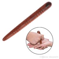 Wholesale 1pc Wooden Foot Spa Physiotherapy Reflexology Thai Foot Massage Health Chart Free Massage Stick Tool Useful