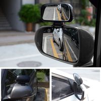 Wholesale 2Picecs Car Blind Spot Mirror Rotation Adjustable Rear View Mirror Wide Angle Lens for Parking Auxiliary Car Mirror