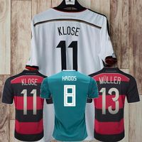 Wholesale Retro classic Germany soccer jerseys home away KLOSE PODOLSKI KROOS GOTZE LAHM SCHWEINSTEIGER stars football shirt