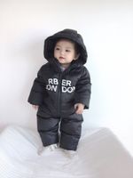 Wholesale high quality Winter baby Jumpsuit infant Overalls for Boy girls Children Thick Ski Suit Girl Duck Down Jacket newborn babe Snowsuit Coat month