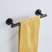 Wholesale Towel Racks Set Bathroom Sets Portable Hanging Rack Stainless Steel Wall Mounted Tissue Holder For Bath Storage Accessories1