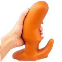 Wholesale Nxy Anal Toys Huge Dildo Adult Sex Toys Women Men Masturbators Stimulate Vaginal Big Butt Plug Soft Thrust Dilator Female
