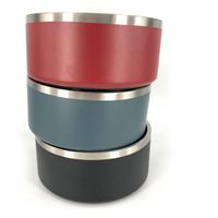 Wholesale Dog Bowls oz Stainless Steel Tumblers Double Wall Vacuum Insulated Large Capacity oz Pets Cups Boomer Bowl mugs