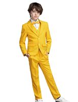 Wholesale Baby Boy Baptism Suit Set Birthday Party Gift Tuxedo Infant With Hat Bow Tie Clothes Toddler Gentleman Outfit Men s Suits Blazer Blaz