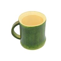 Wholesale Mugs ML Natural Handmade Bamboo Tea Drinking Cup Eco friendly Green Beer Coffee Mug For Home Tourist Attractions Snack Bar