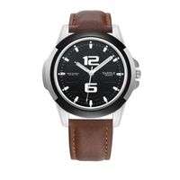 Wholesale Yazole Classic Men Watch Leather Strap Pu Sport Waterproof Quartz Wristwatch Relogio Masculino Wristwatches