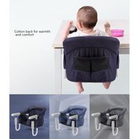 Wholesale Portable Baby Desk Chair Fold able Children s Travel High Chair With Mesh Backrest For Dining Table Covers