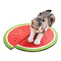 Wholesale Cat Kitten Scratcher Board Pad Mats Sisal Pets Scratching Post Sleeping Mat Toy Claws Care Cats Furniture Products Suppliers