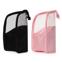 Wholesale Cosmetic Bags Cases Multi functional Makeup Storage Box Zipper Cosmetics Bag Waterproof Brush Organizer Travel Carry Case