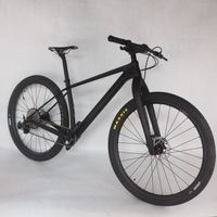 Wholesale New complete bike carbon frame MTB Hardtail Mountain bicycle Carbon Frame er mm SLX M7100 Groupset bike FM199