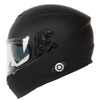 Wholesale Motorcycle Helmets DOT Bluetooth Intercom Headset Integrated Full Face Bike Helmet Black