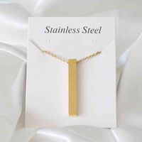 Wholesale Discount Fast Shipping Women s Fashion Chain Gold Sier Pendant Jewelry Digns Stainls Steel Chains Necklace