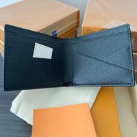 Wholesale 2021 Top Quality Mens Pocket Wallets Paris Fashion Checkerboard Women Wallet Holders Designer Short Card Case luxurious Bag Letters Square Open Standard purse