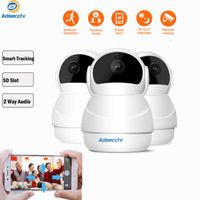 Wholesale Cameras P Wireless IP Robot Camera Support P2P Pan Title Turn Two Way Audio TF Card Memory Storage Home Security AR IP801W